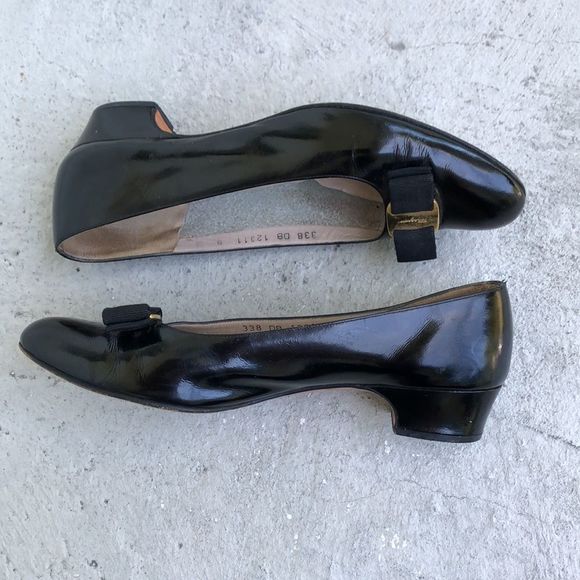 Ferragamo block heels - Picture 2 of 9